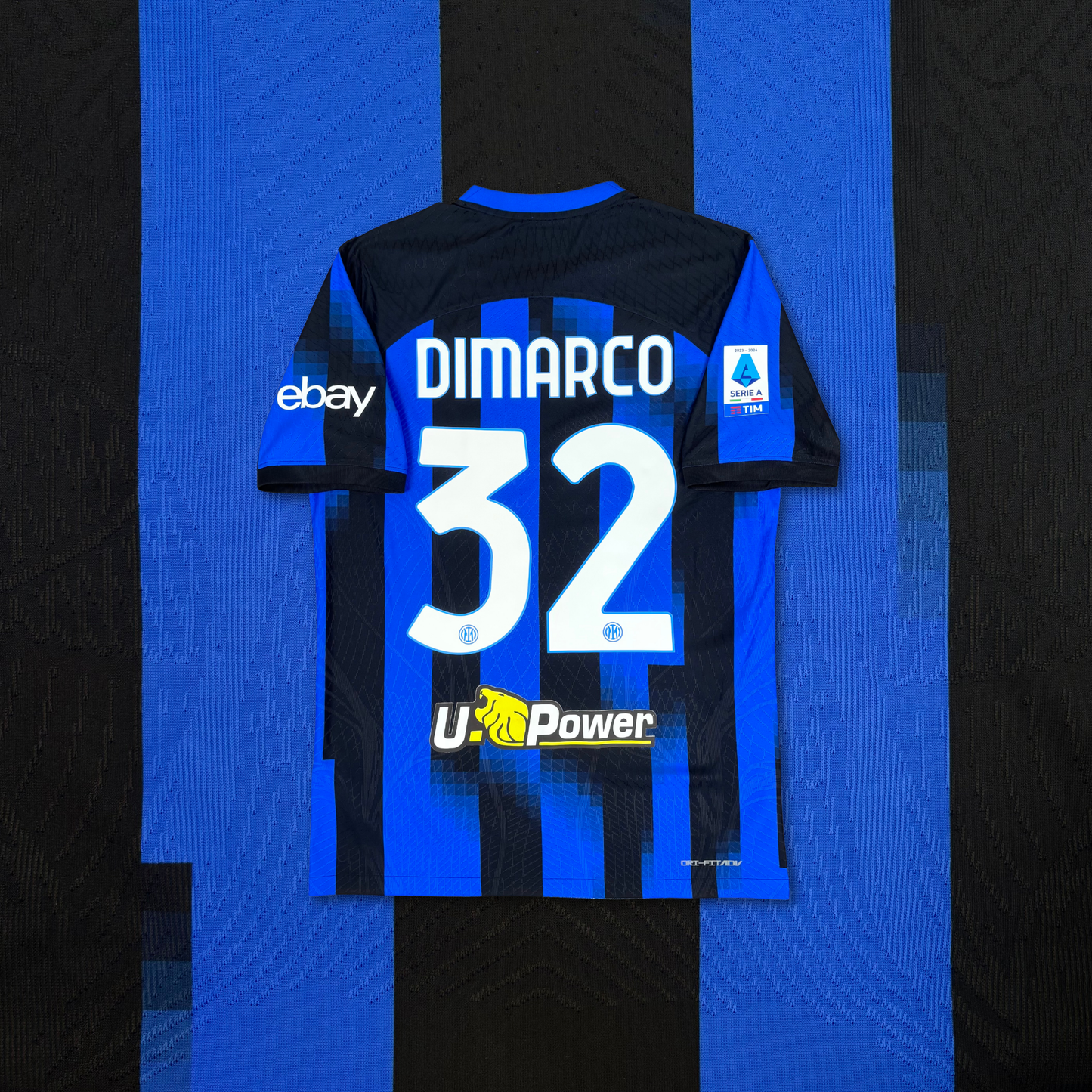 2023/24 Inter Milan Home Shirt - Player Issue - Dimarco - M