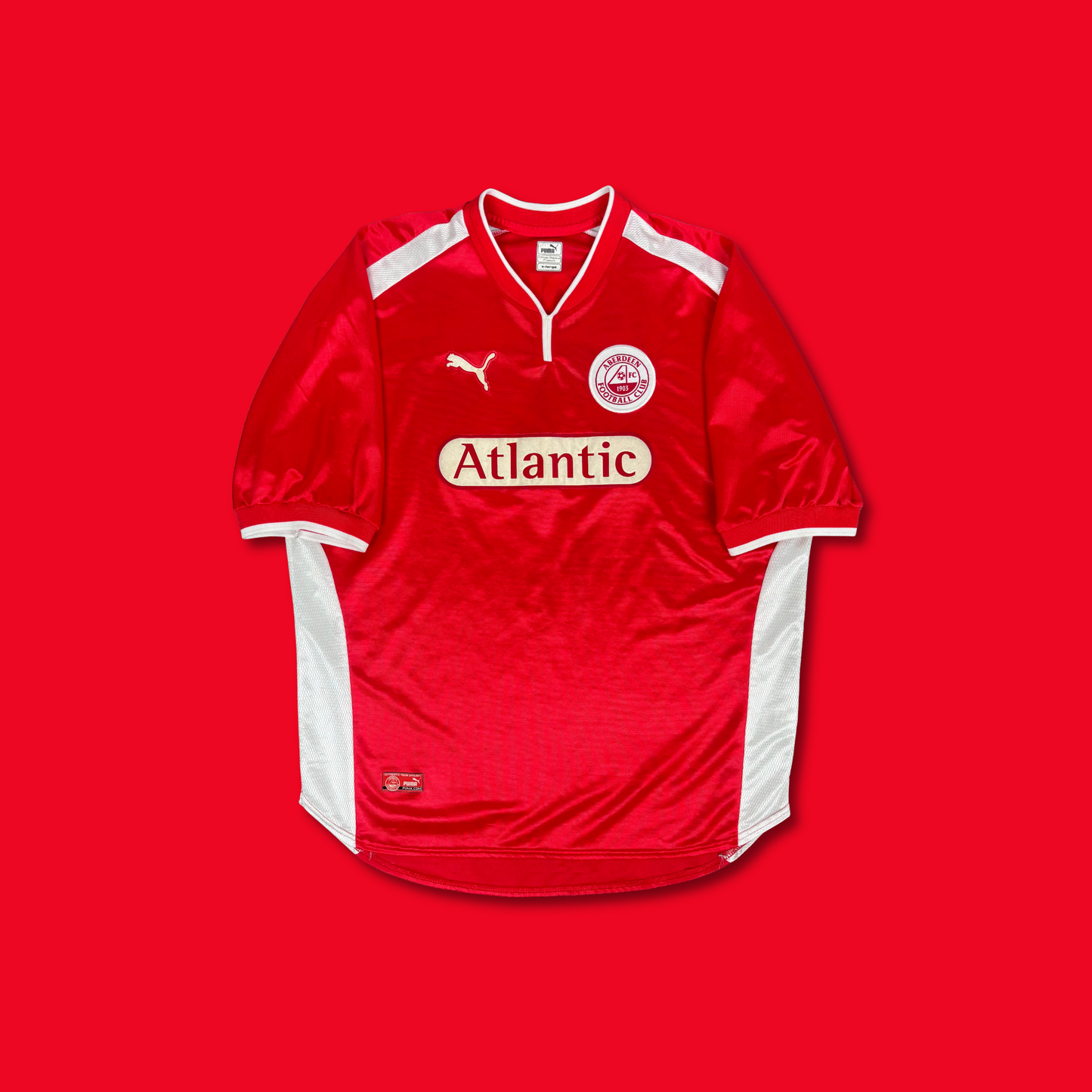 2000/01 Aberdeen FC Home Shirt - Zerouali - XL