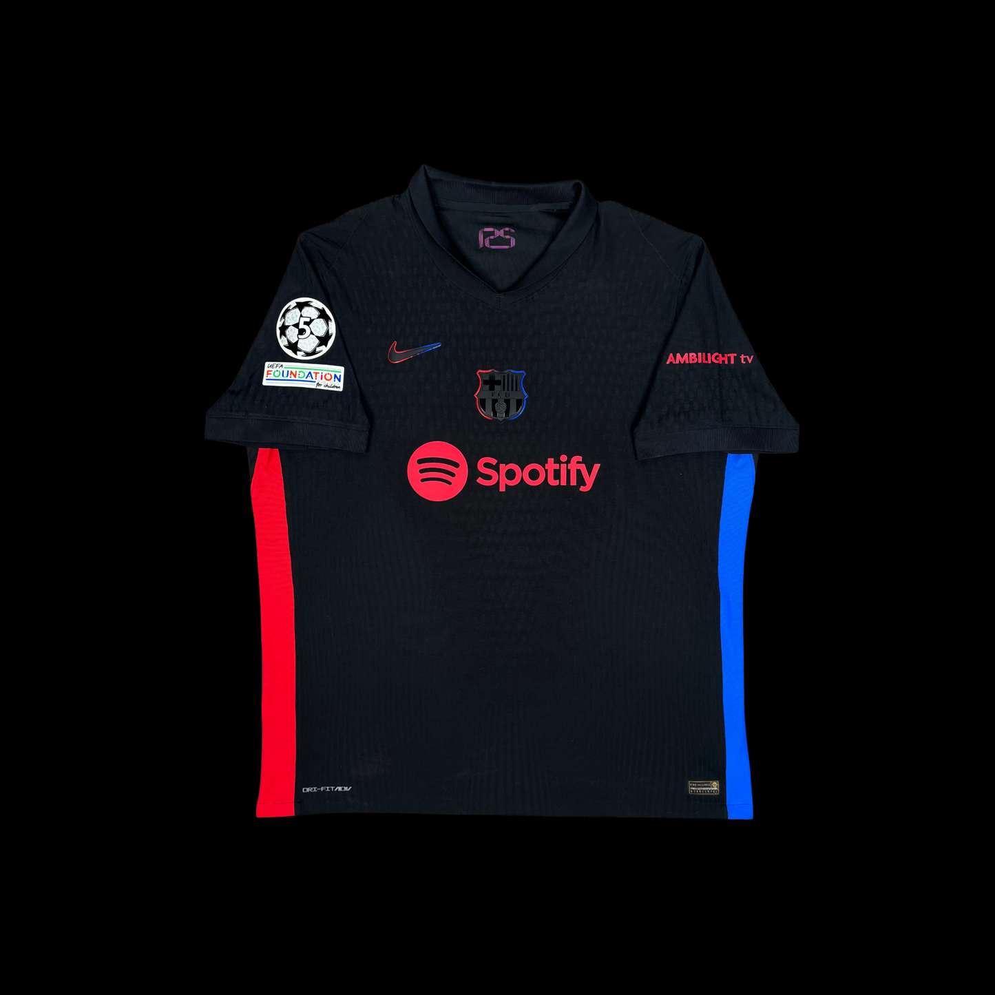 2024/25 Barcelona Away Shirt - Player Issue - Raphinha - XXL