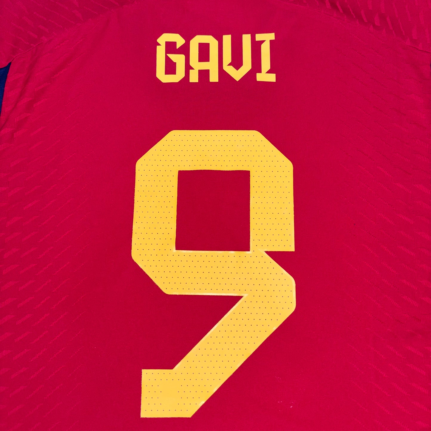 2022/23 Spain Home Shirt - Player Issue - Gavi - L - New With Tag