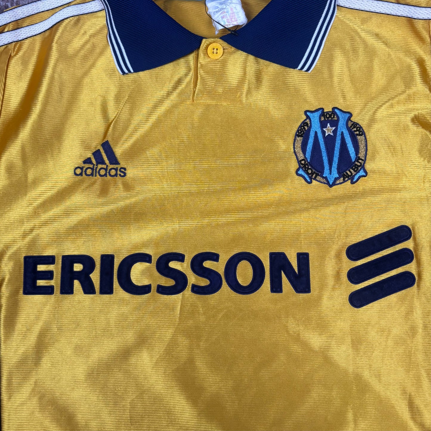 1998/99 Olympique Marseille Away Shirt - Pires - M