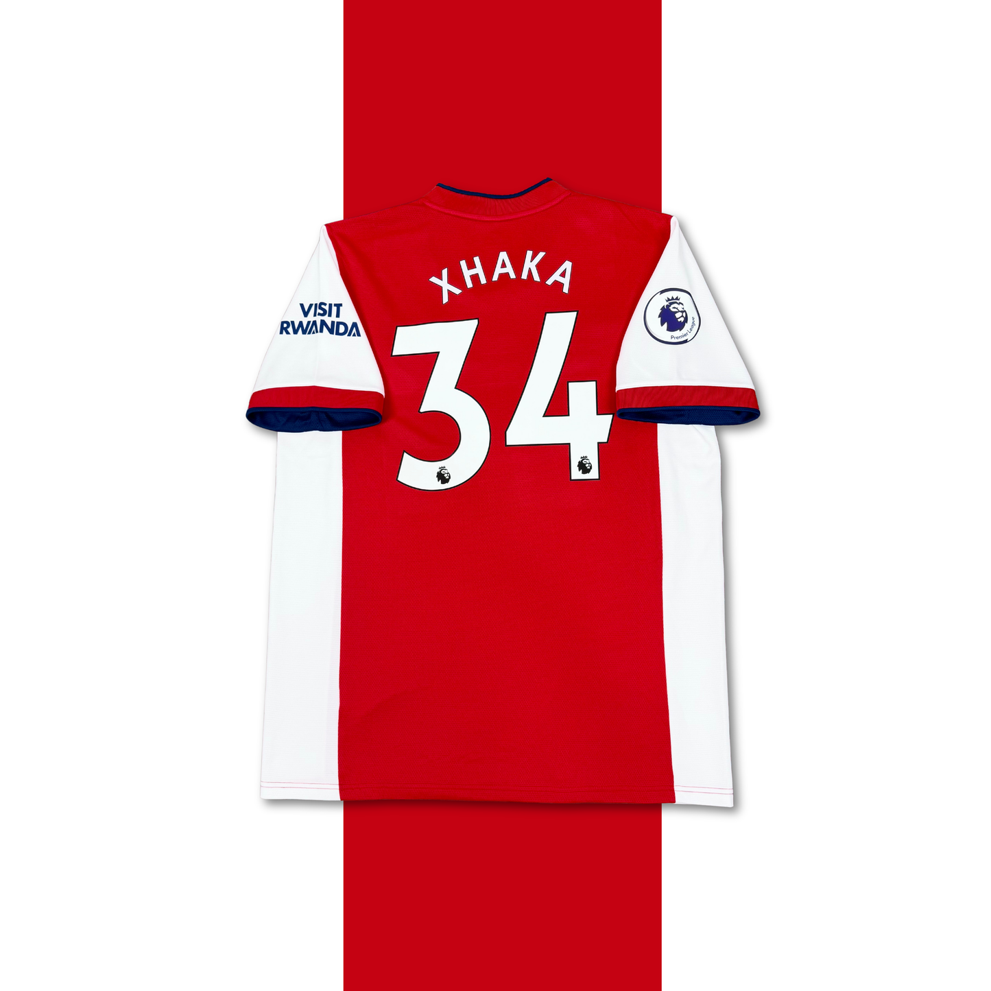 2021/22 Arsenal Home Shirt - Xhaka - XL
