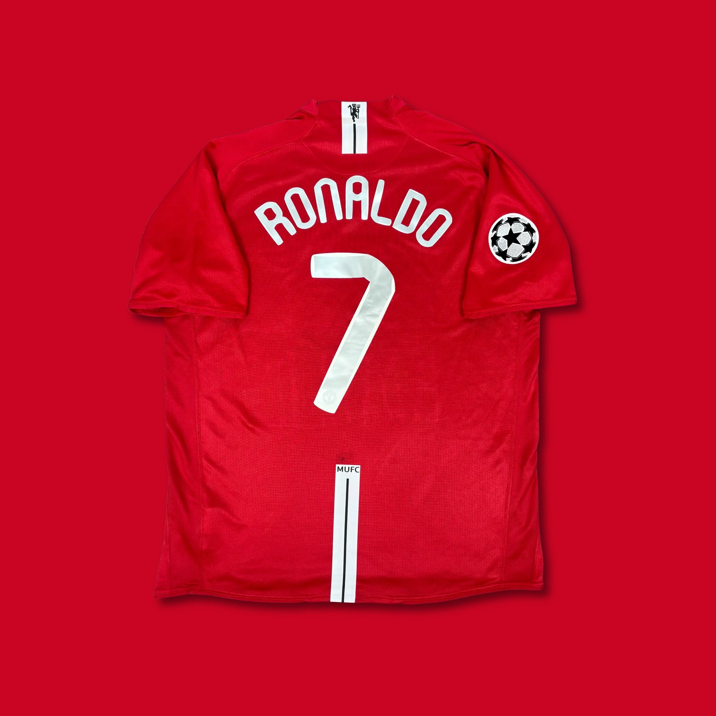 2007/08 Manchester United Home Shirt - Ronaldo - XL