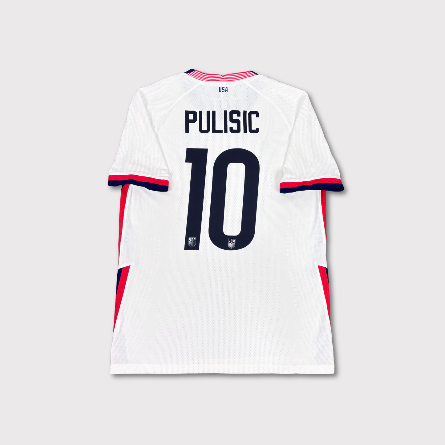 2020/21 United States Home Shirt - Player Issue - Pulisic - M