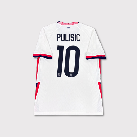 2020/21 United States Home Shirt - Player Issue - Pulisic - M