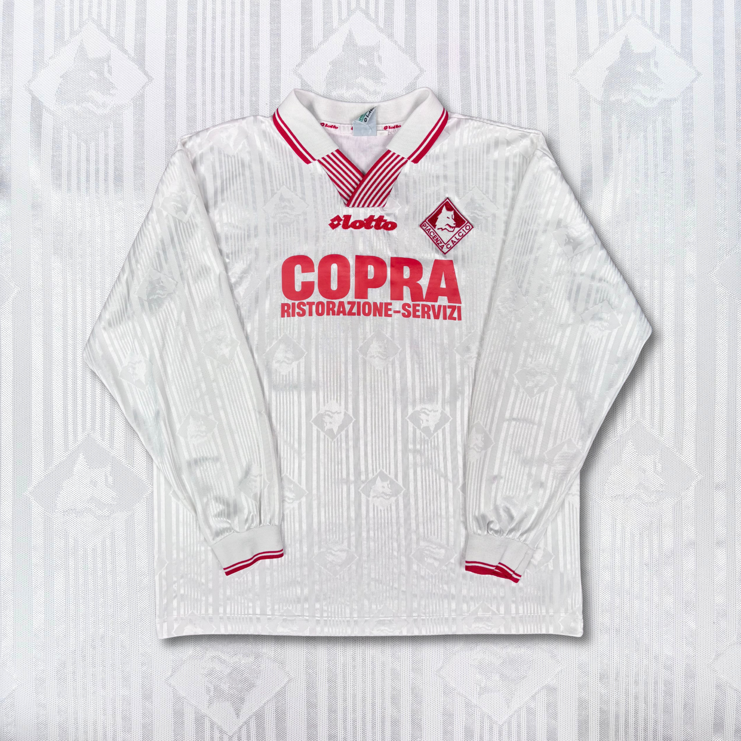 1997/98 Piacenza Home Longsleeve Shirt - Inzaghi - XL