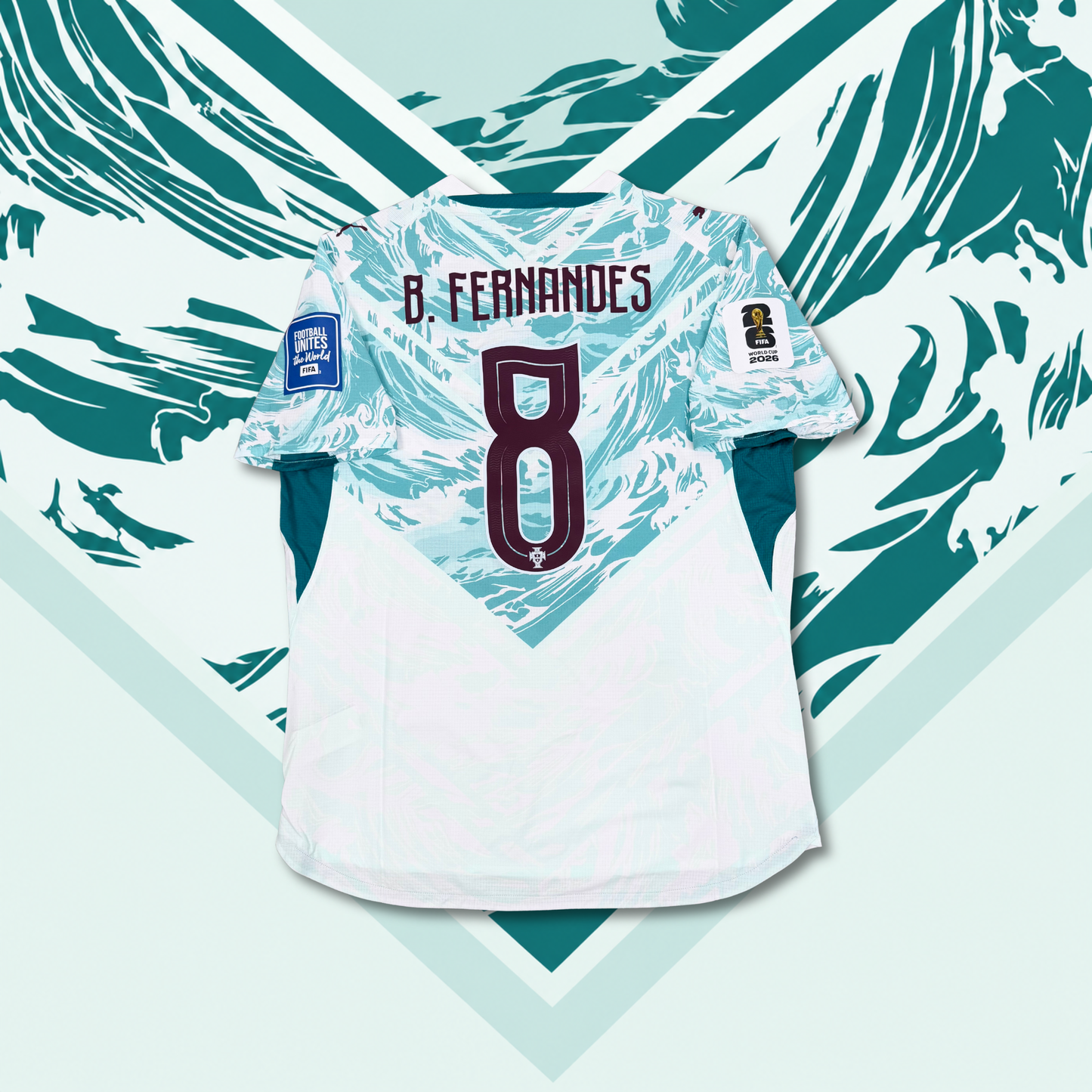 2026/27 Portugal Away Shirt - Player Issue - Bruno Fernandes - XL - New with Tag