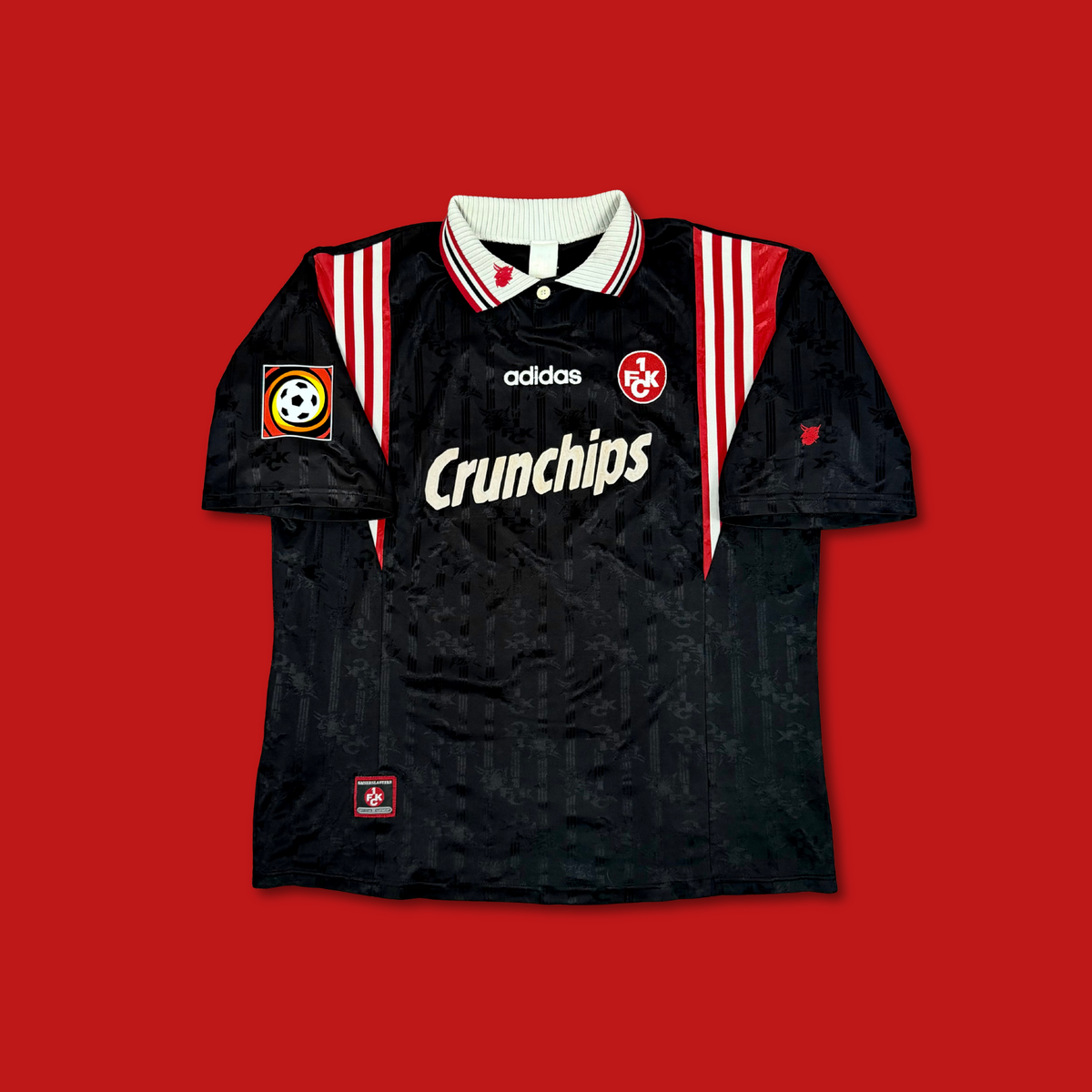 1996/97 FC Kaiserslautern Away Shirt - Brehme - XL