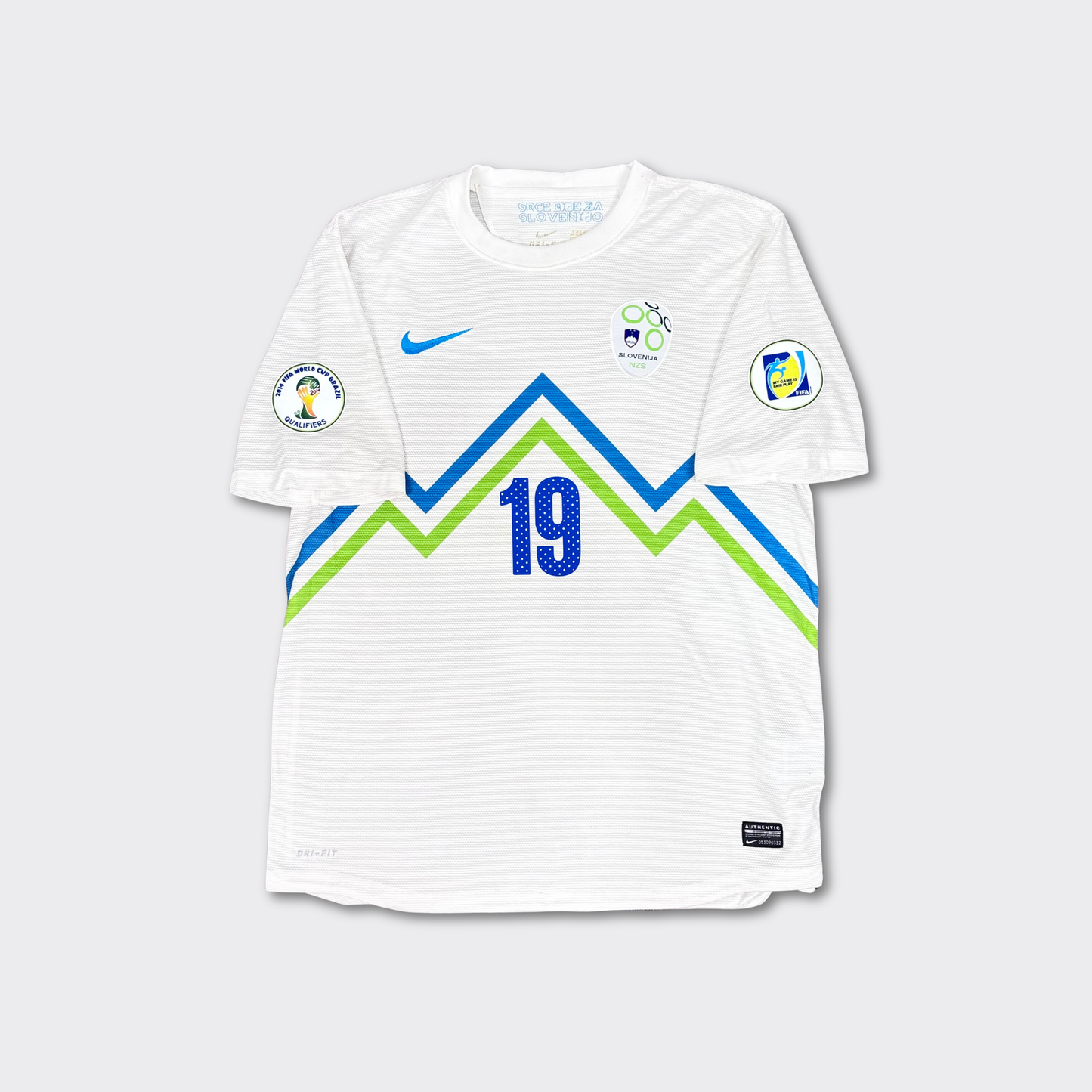 2012/13 Slovenia Home Shirt - Ilicic - L