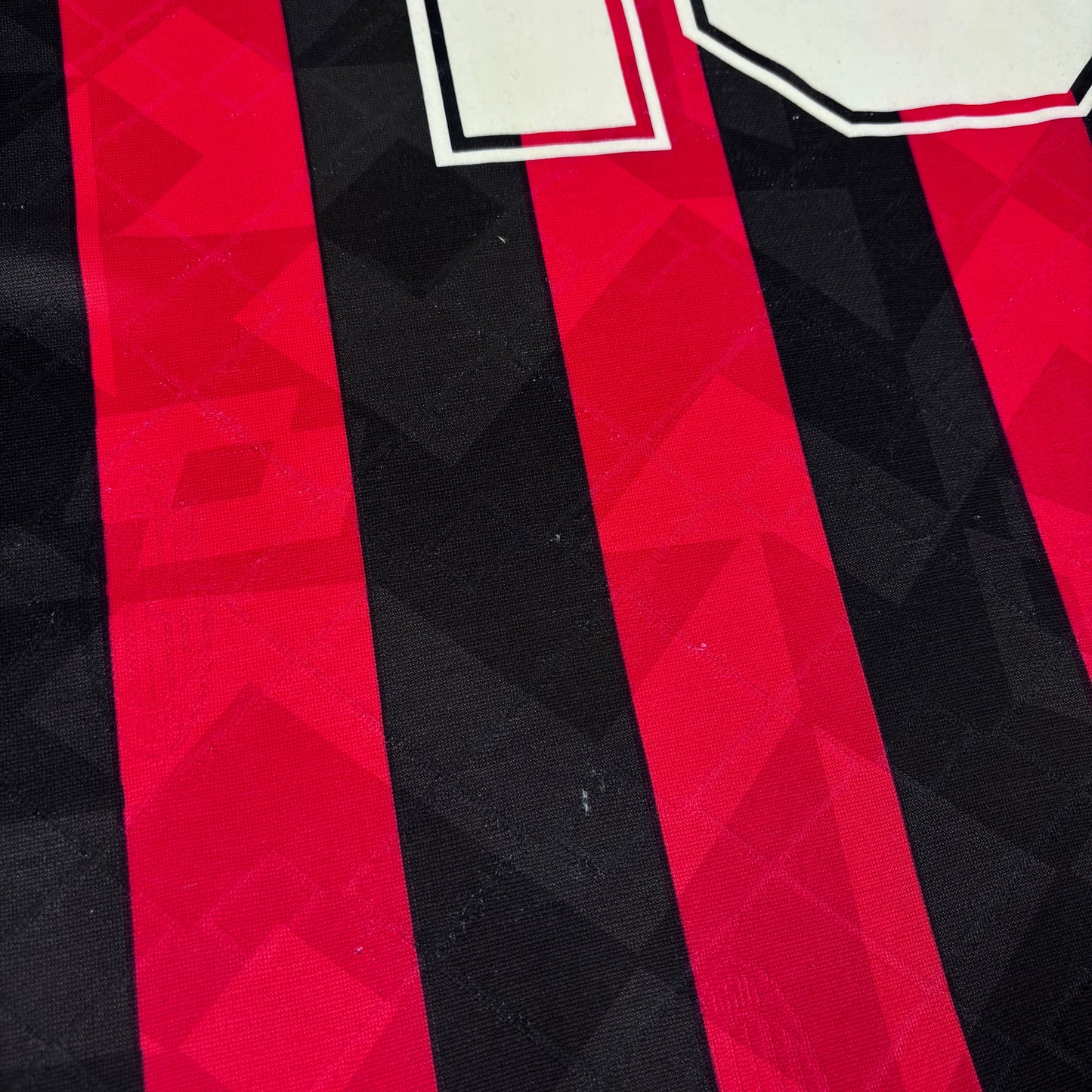 1994/95 AC Milan Home Longsleeve Shirt - Player Issue - Savicevic - L