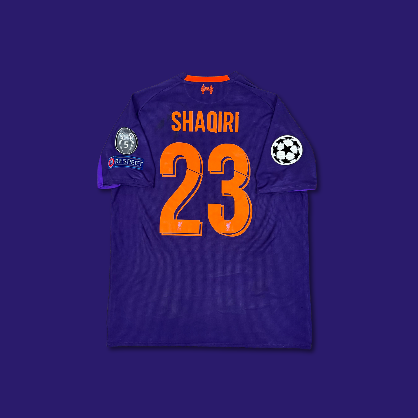 2018/19 Liverpool Away Shirt - Shaqiri - M