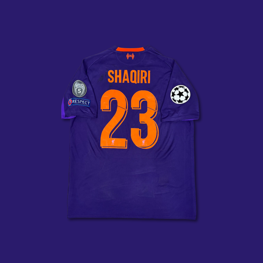 2018/19 Liverpool Away Shirt - Shaqiri - M