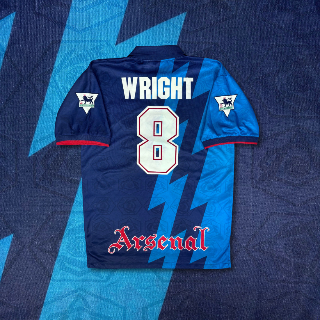 1995/96 Arsenal Away Shirt - Wright - L