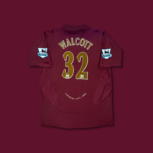 2005/06 Arsenal Home Shirt - Walcott - XL