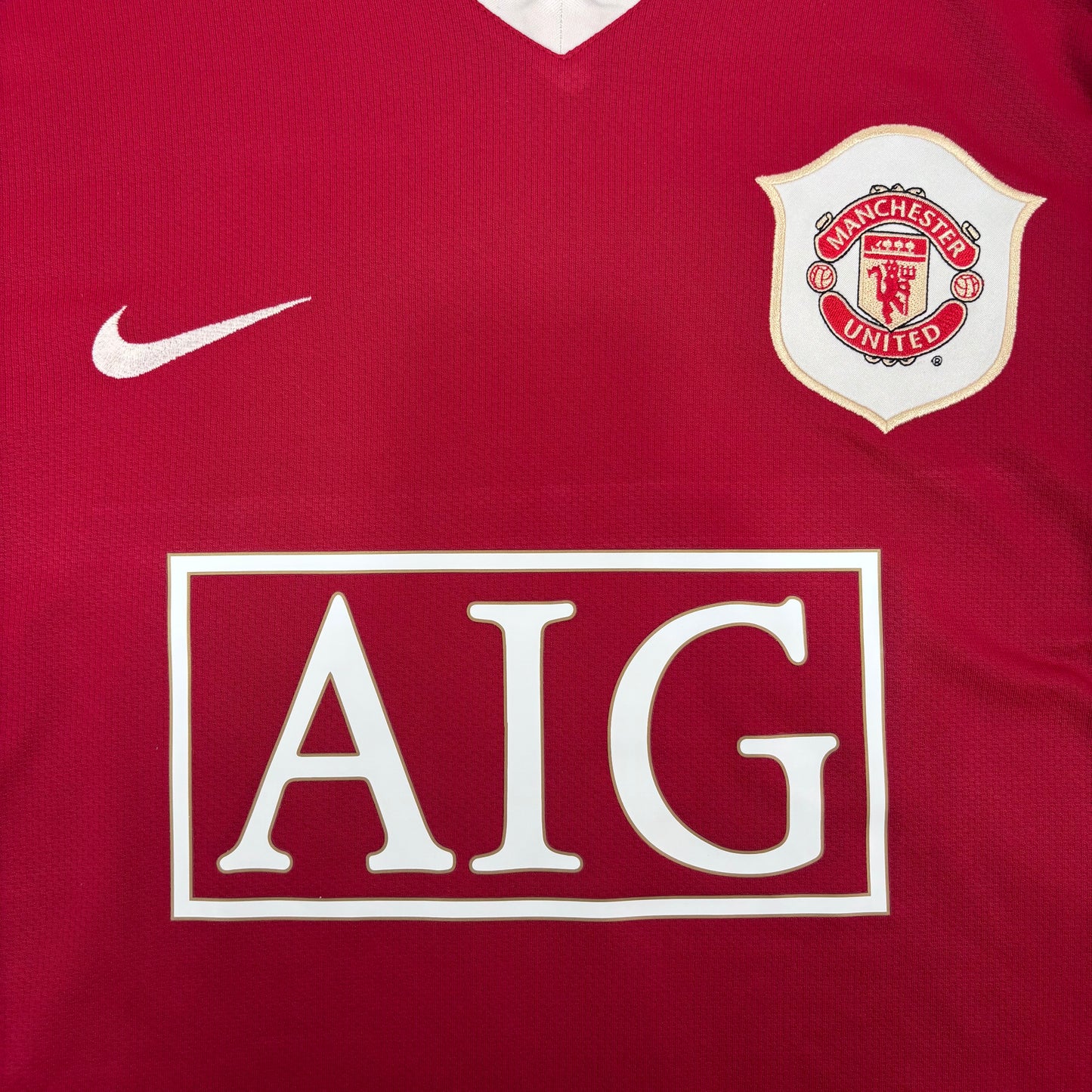 2006/07 Manchester United Home Shirt - Ronaldo - M