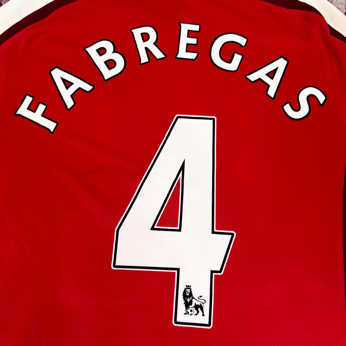 2008/09 Arsenal Home Shirt - Fabregas - M