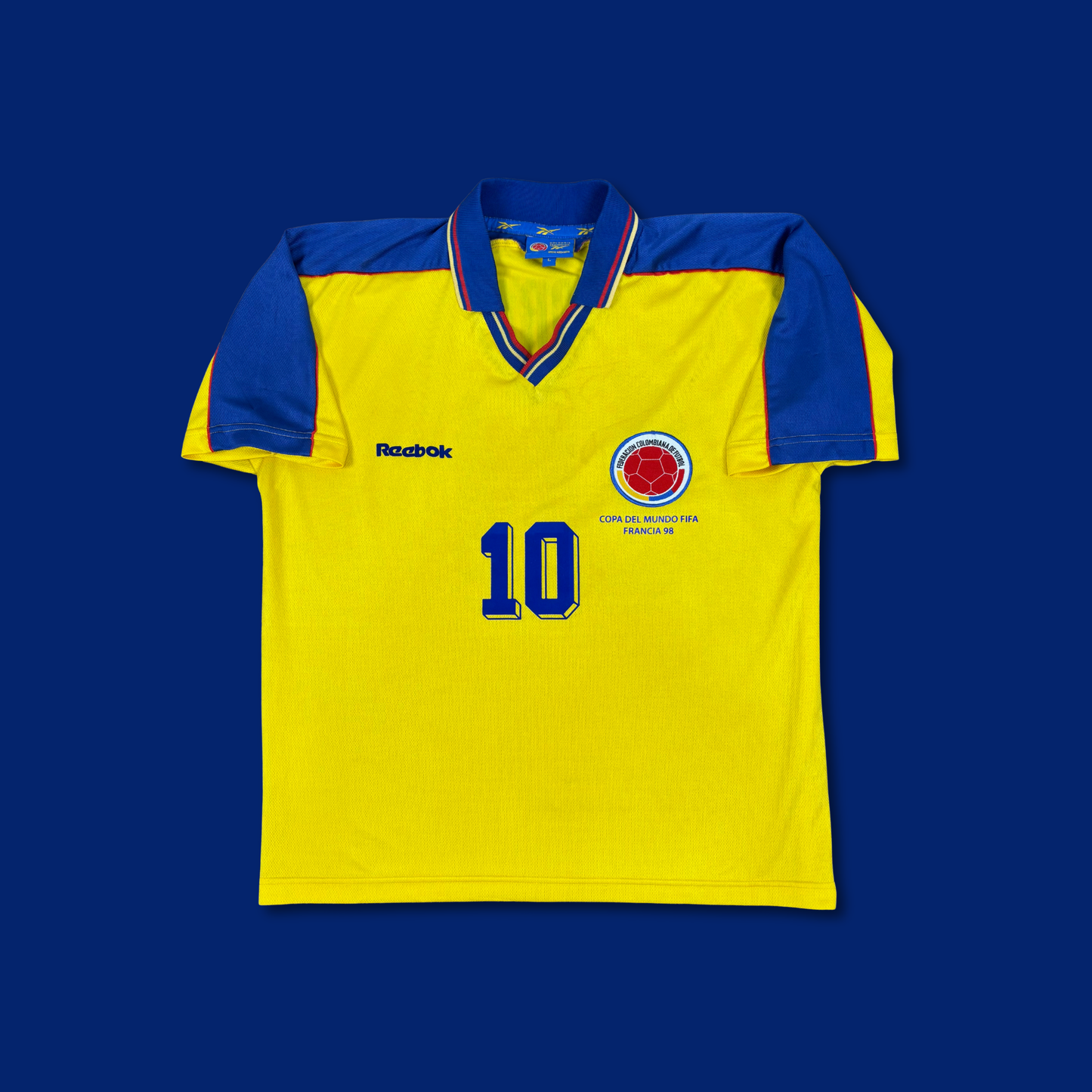 1998/99 Colombia Home Shirt - Valderamma - L
