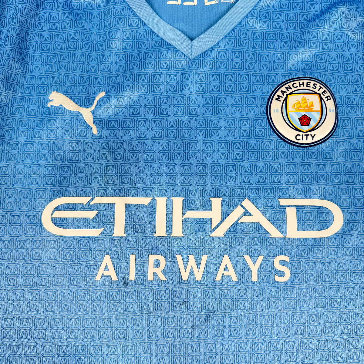 2021/22 Manchester City Home Shirt - Grealish - M