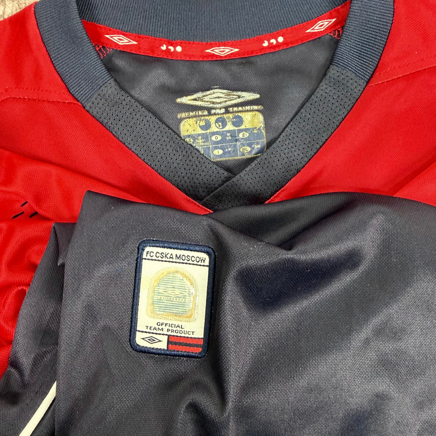 2003/04 CSKA Moscow Training Shirt - M