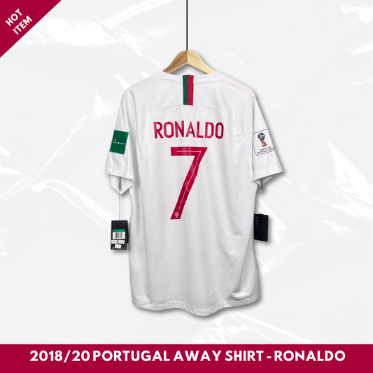 2018/19 Portugal Away Shirt - Ronaldo - New With Tag - XL