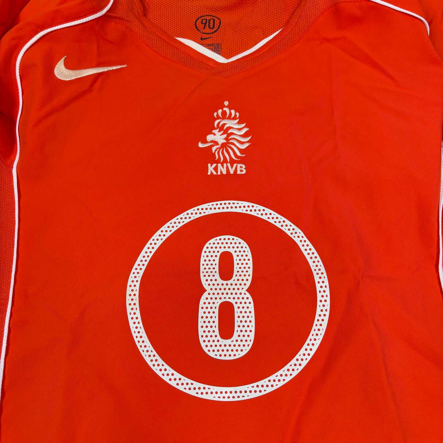 2004/05 Netherlands Home Shirt - Davids - L