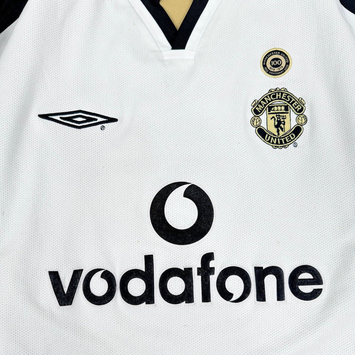 2001/02 Manchester United Centenary Away Shirt - Van Nistelrooy - M