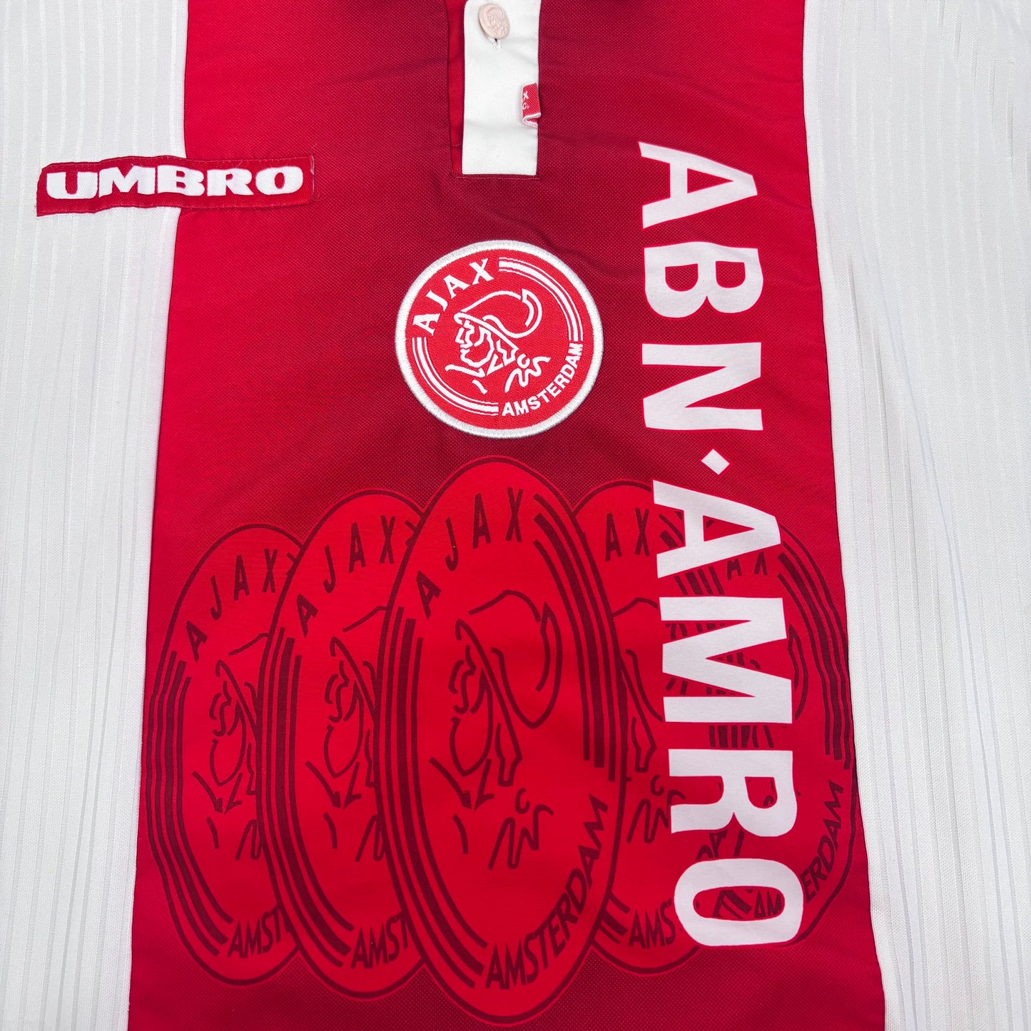 1997/98 Ajax Amsterdam Home Shirt with Short - Laudrup - L