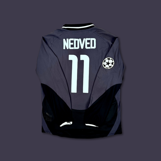 2003/04 Juventus Third Longsleeve Shirt - Nedved - M
