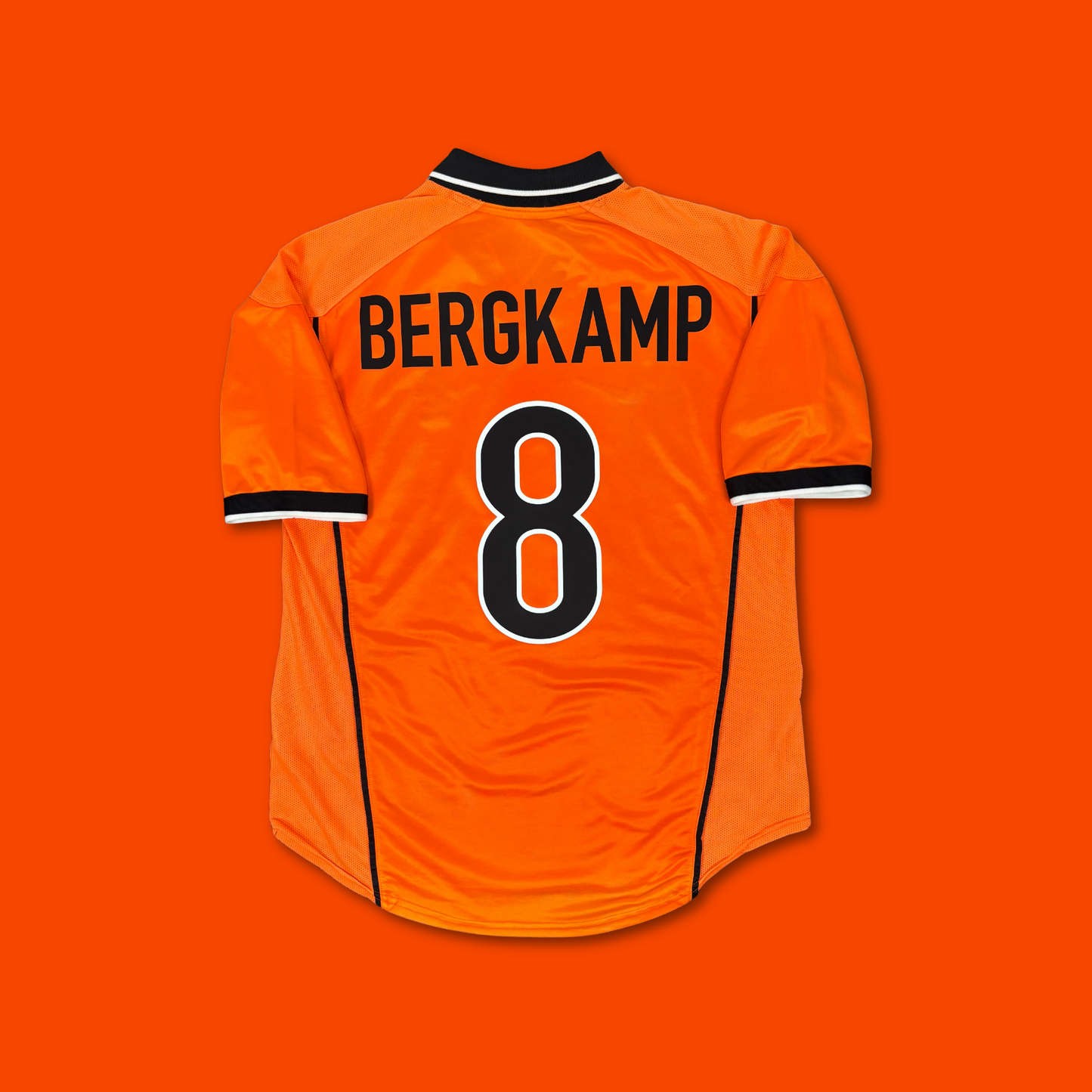 1998/99 Netherland Home Shirt - Bergkamp - M