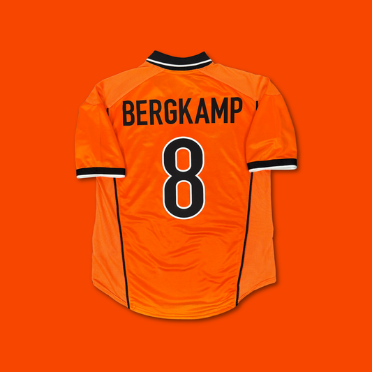 1998/99 Netherland Home Shirt - Bergkamp - M