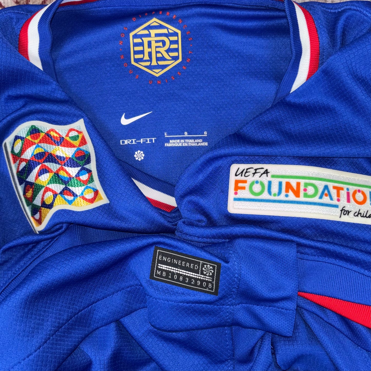 2024/25 France Home Shirt - Kante - L