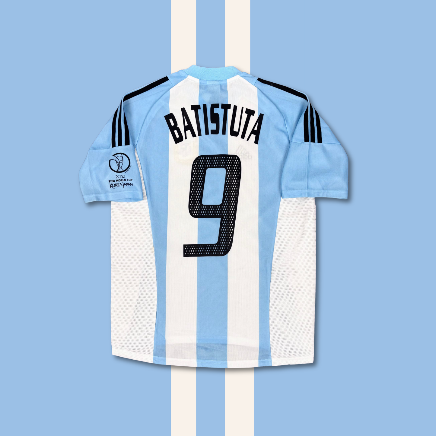 2002/03 Argentina Home Shirt - Batistuta - New with Tag - S