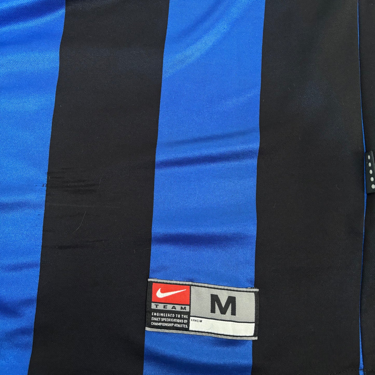 1999/00 Inter Milan Home Longsleeve Shirt - Ronaldo - M