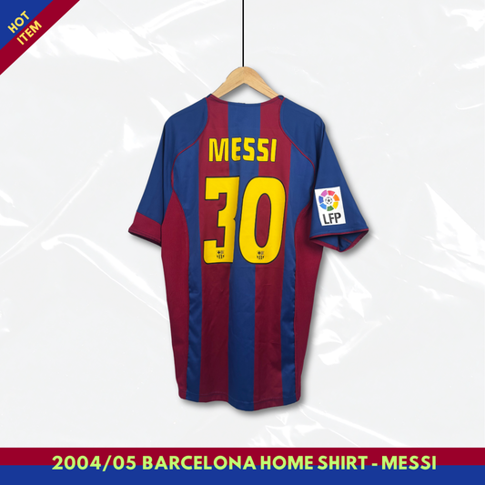 2004/05 Barcelona Home Shirt