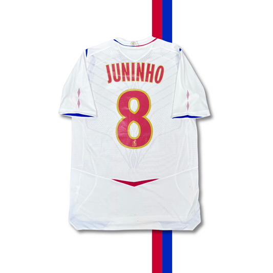 2008/09 Olympique Lyon Home Shirt - Juninho - S