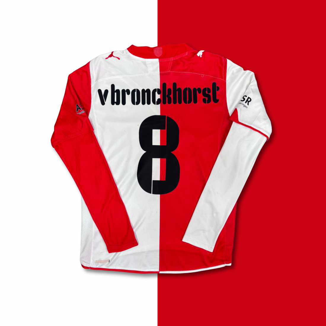 2009/10 Feyenoord Home Shirt - van Bronckhorst - M