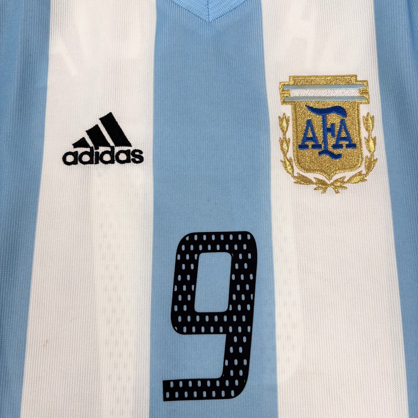 2002/03 Argentina Home Shirt - Batistuta - New with Tag - S