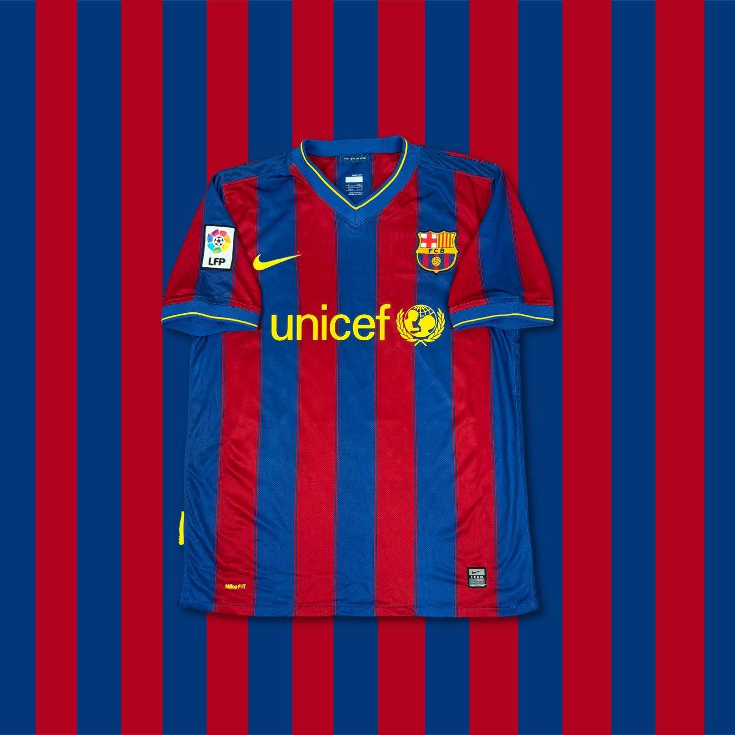 2009/10 Barcelona Home Shirt - Pique - M