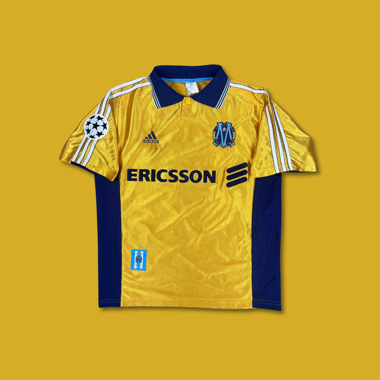 1998/99 Olympique Marseille Away Shirt - Pires - M