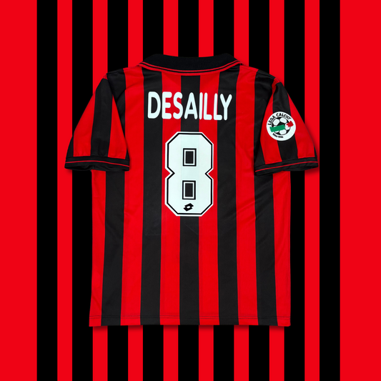 1996/97 AC Milan Home Shirt - Desailly - L