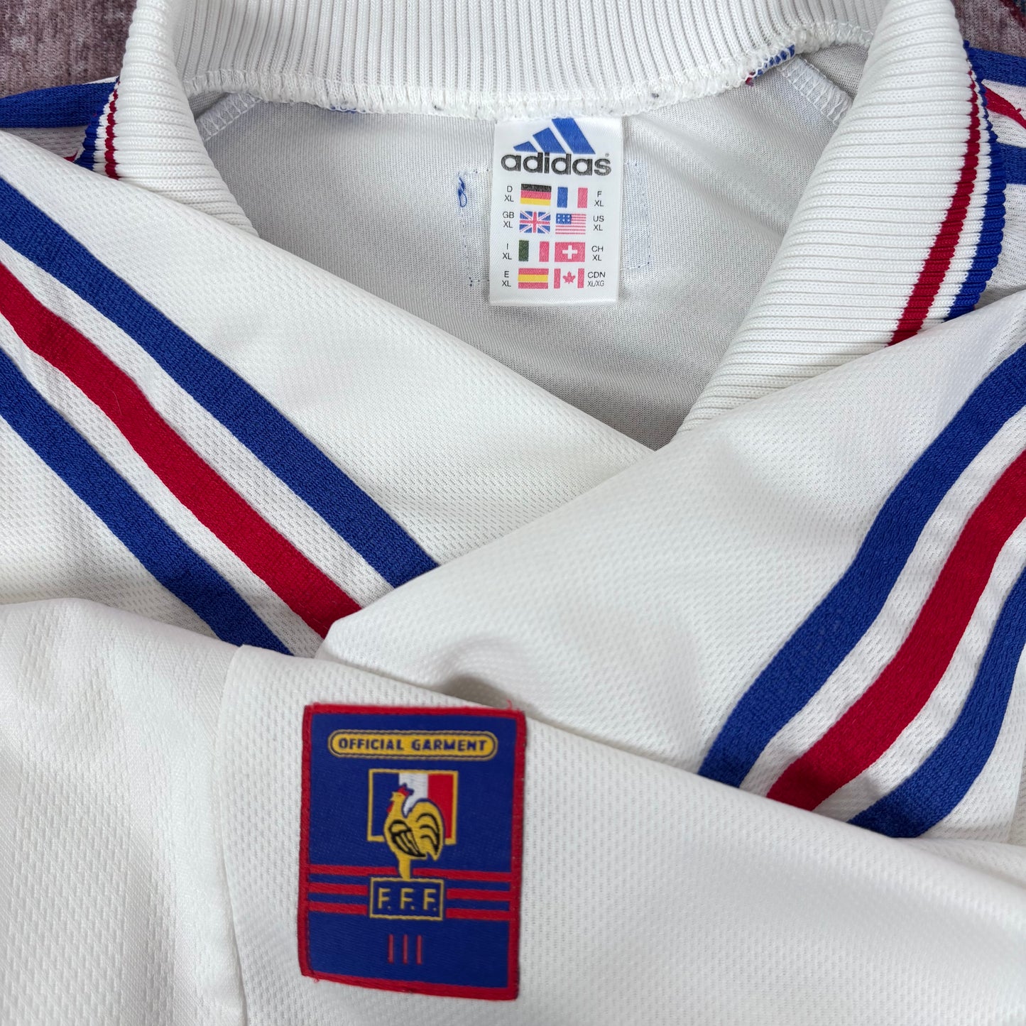 1998/99 France Away Shirt - Zidane - XL