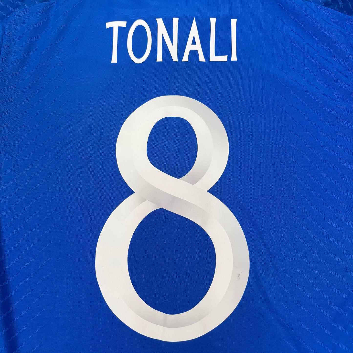 2023/24 Italy Home Shirt - Player Issue - Tonali - M