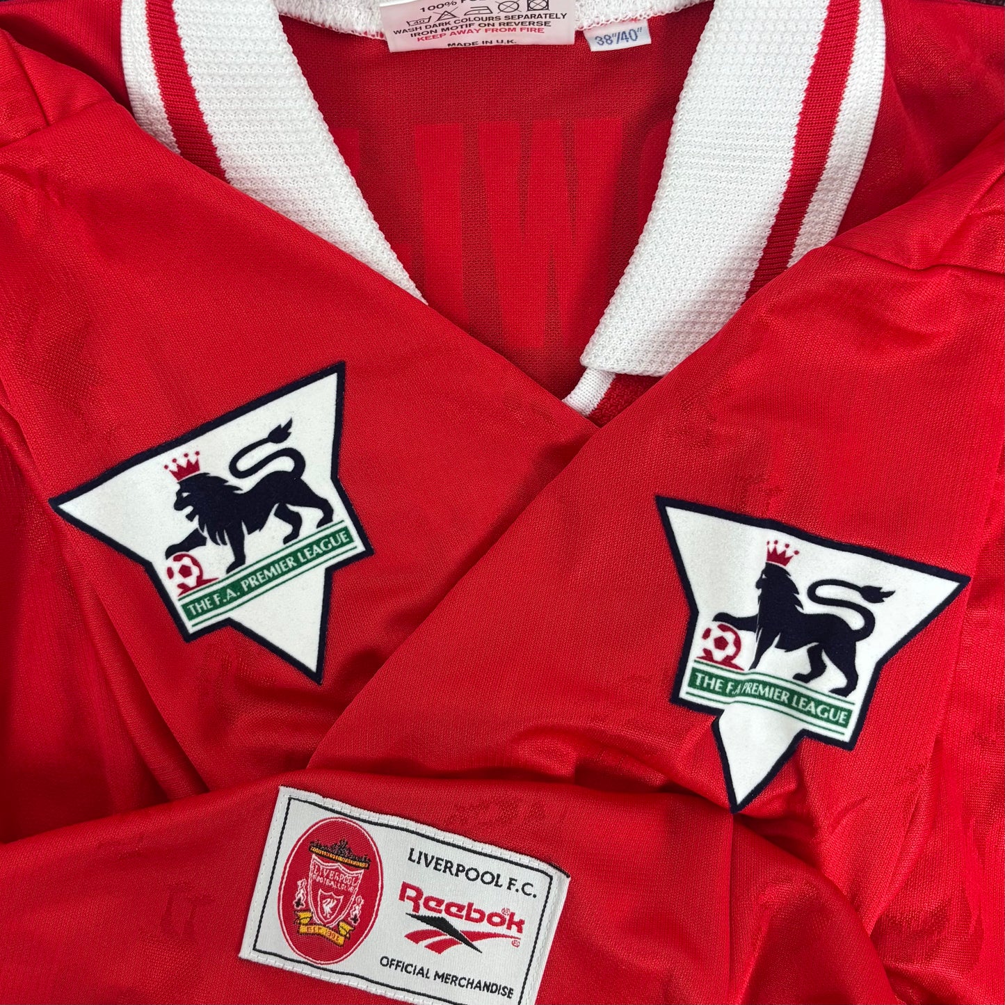 1996/97 Liverpool Home Shirt - Fowler - M
