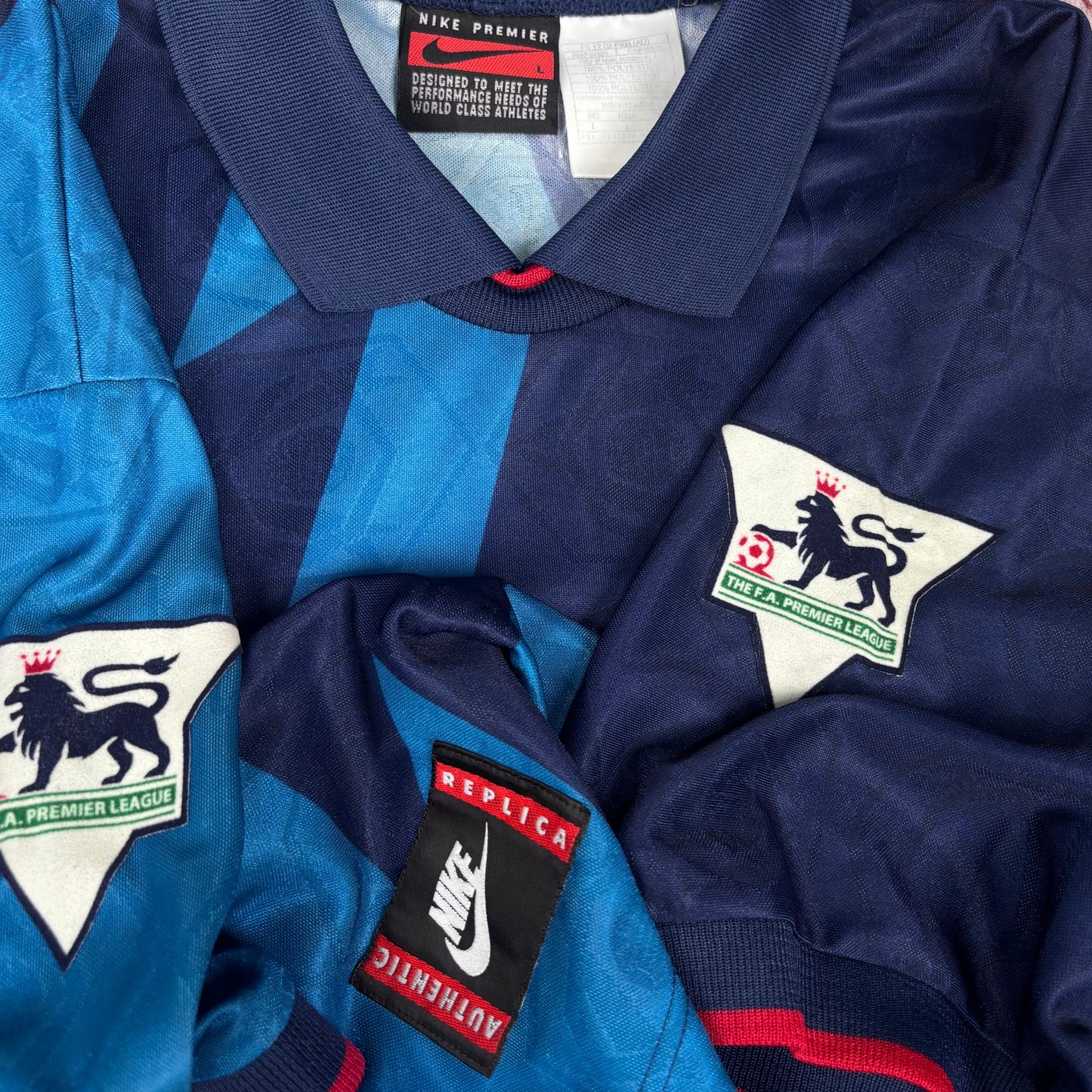 1995/96 Arsenal Away Shirt - Wright - L