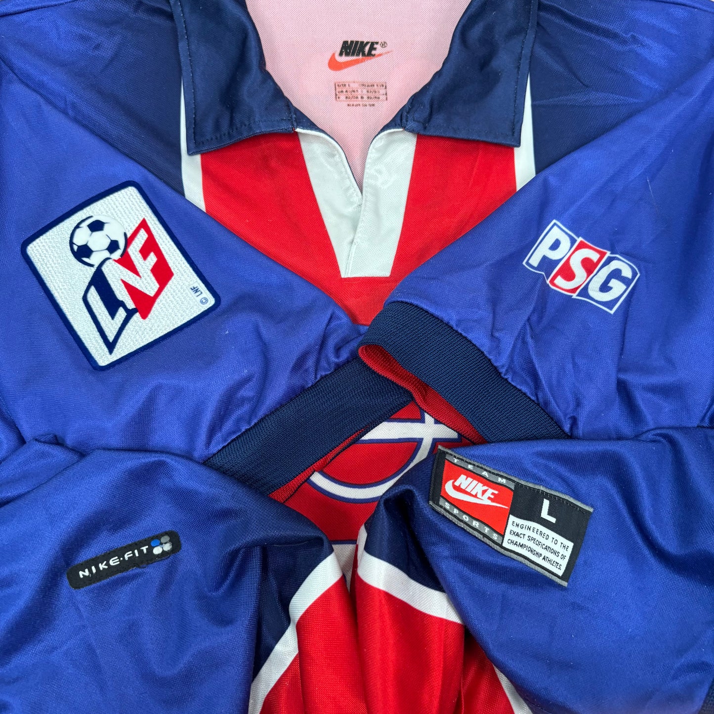 1998/99 Paris Saint Germain Home Shirt - Okocha - L