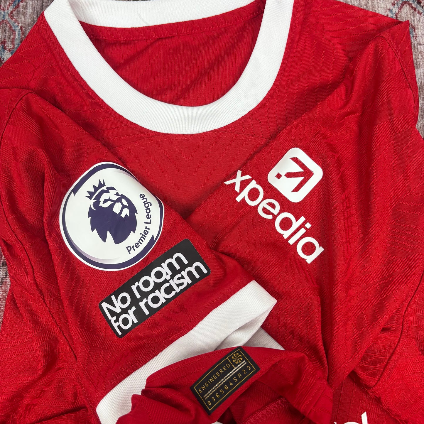 2023/24 Liverpool Home Shirt - Player Issue - Mo Salah - M