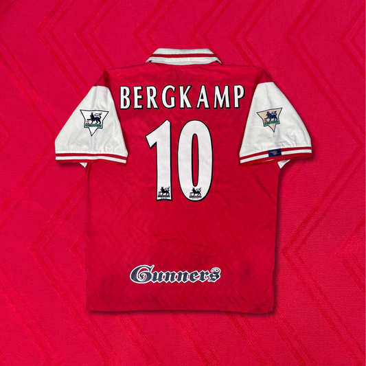 1997/98 Arsenal Home Shirt - Bergkamp - XL