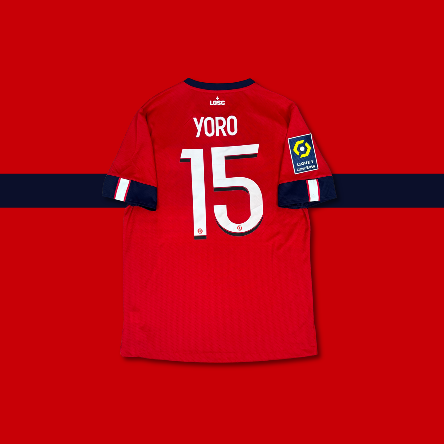 2022/23 LOSC Lile Home Shirt - Yoro - L