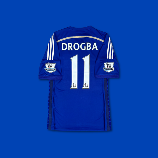 2014/15 Chelsea Home Shirt - Drogba - M