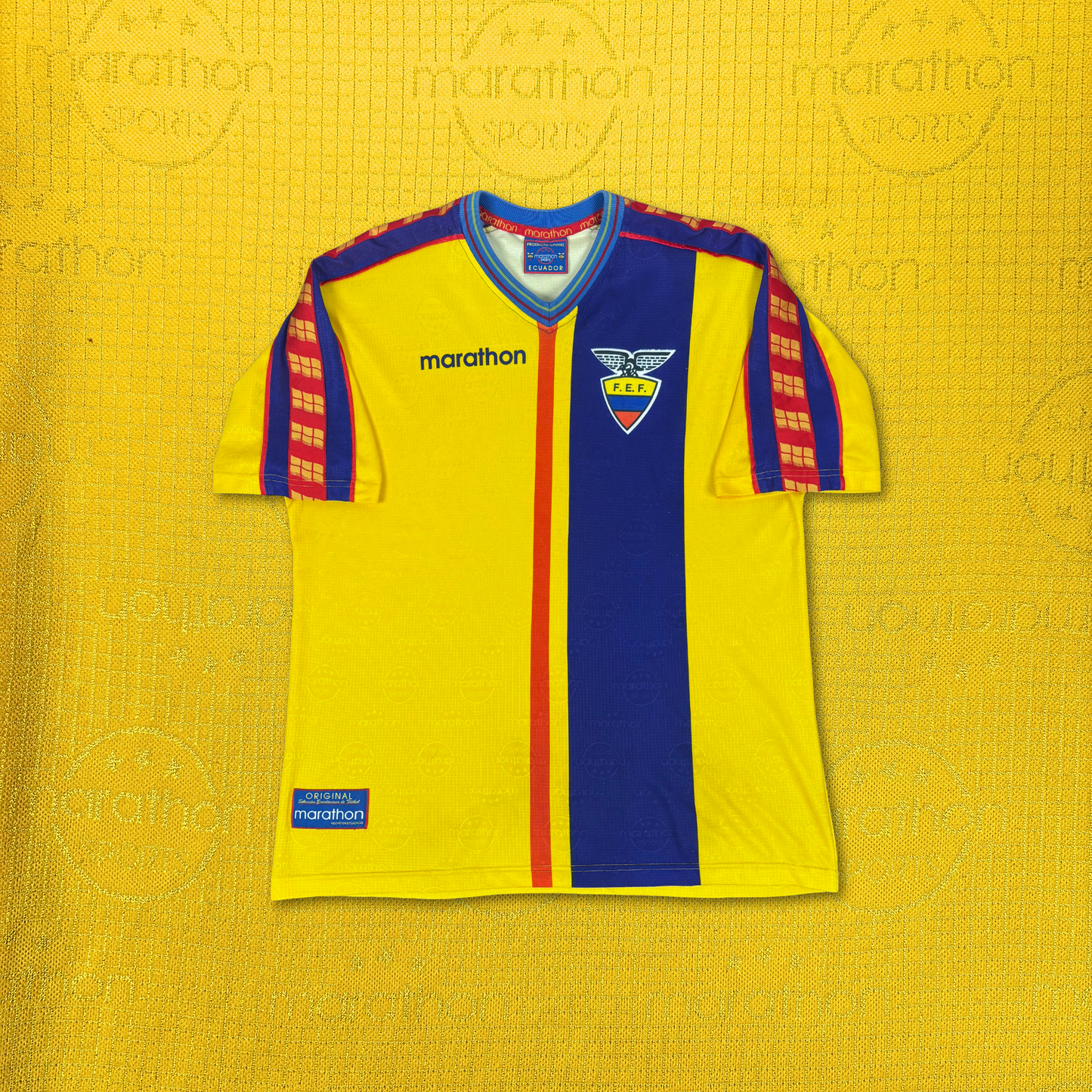 1998/01 Ecuador Home Shirt - XL
